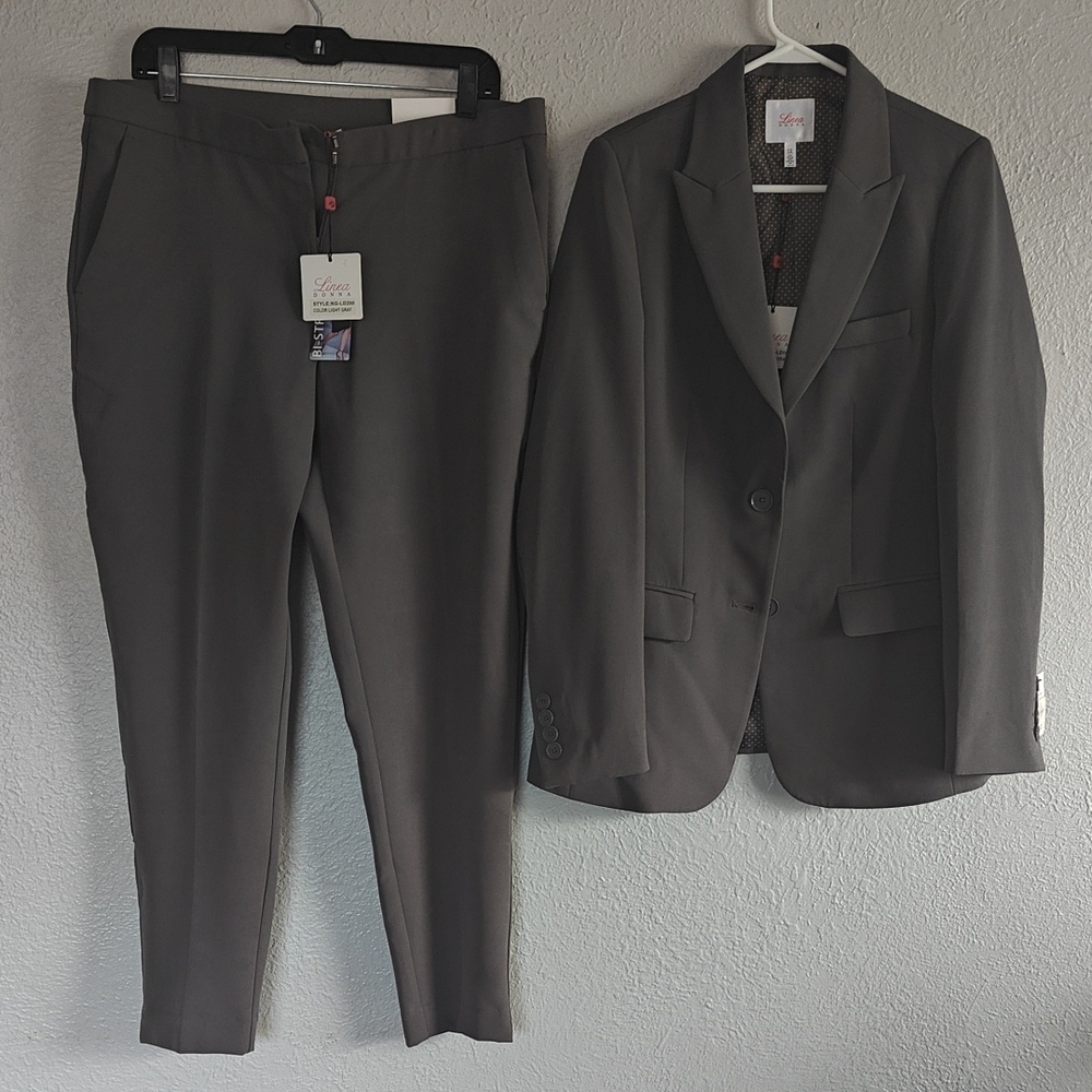 Women's Gray Suit Set Linea Donna